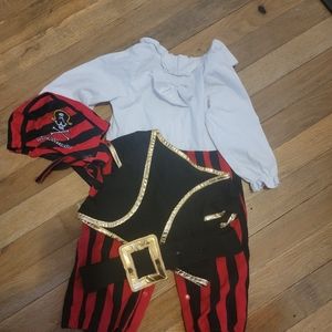 Toddler boy pirate costume size 18-24M